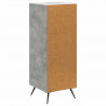 Bufet Betonowy szary 33 x 34,5 x 90 cm Drewno inżynieryjne