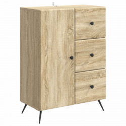 Bufet dąb Sonoma 66 x 34,5 x 90 cm Drewno inżynieryjne