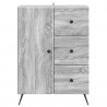 Bufet Szary Sonoma 66 x 34,5 x 90 cm Drewno inżynieryjne
