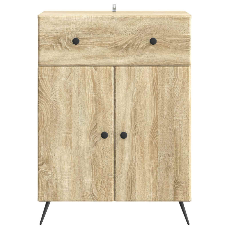 Bufet dąb Sonoma 66 x 34,5 x 90 cm Drewno inżynieryjne