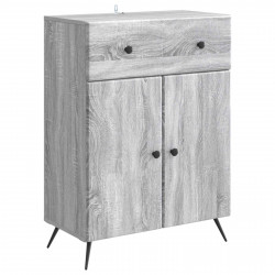 Bufet Szary Sonoma 66 x 34,5 x 90 cm Drewno inżynieryjne