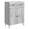 Bufet Szary Sonoma 66 x 34,5 x 90 cm Drewno inżynieryjne