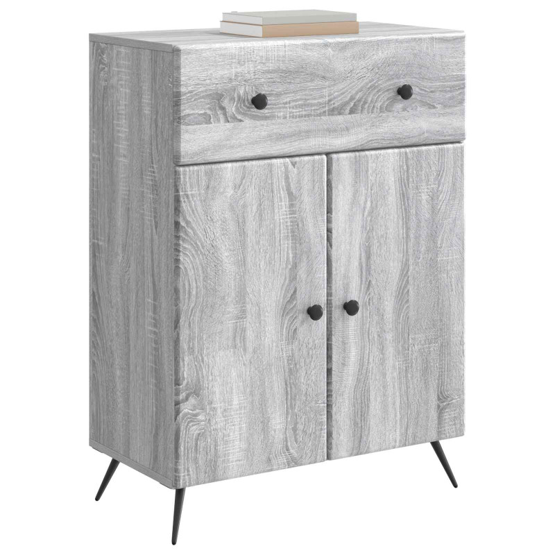 Bufet Szary Sonoma 66 x 34,5 x 90 cm Drewno inżynieryjne