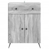 Bufet Szary Sonoma 66 x 34,5 x 90 cm Drewno inżynieryjne