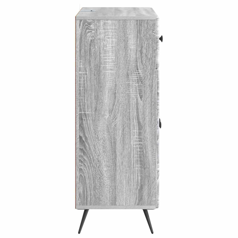 Bufet Szary Sonoma 66 x 34,5 x 90 cm Drewno inżynieryjne