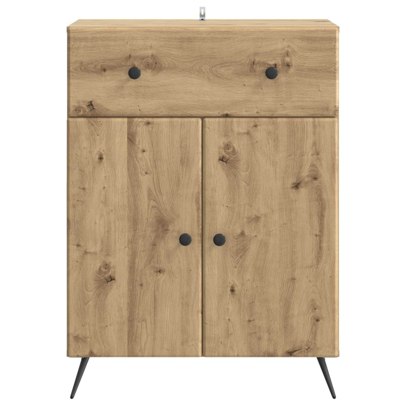 Bufet Dąb artisan 66 x 34,5 x 90 cm Drewno inżynieryjne