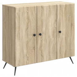 Bufet dąb Sonoma 89 x 34,5 x 80 cm Drewno inżynieryjne
