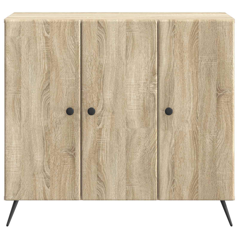 Bufet dąb Sonoma 89 x 34,5 x 80 cm Drewno inżynieryjne