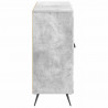 Bufet Betonowy szary 89 x 34,5 x 80 cm Drewno inżynieryjne