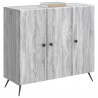 Bufet Szary Sonoma 89 x 34,5 x 80 cm Drewno inżynieryjne