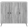 Bufet Szary Sonoma 89 x 34,5 x 80 cm Drewno inżynieryjne