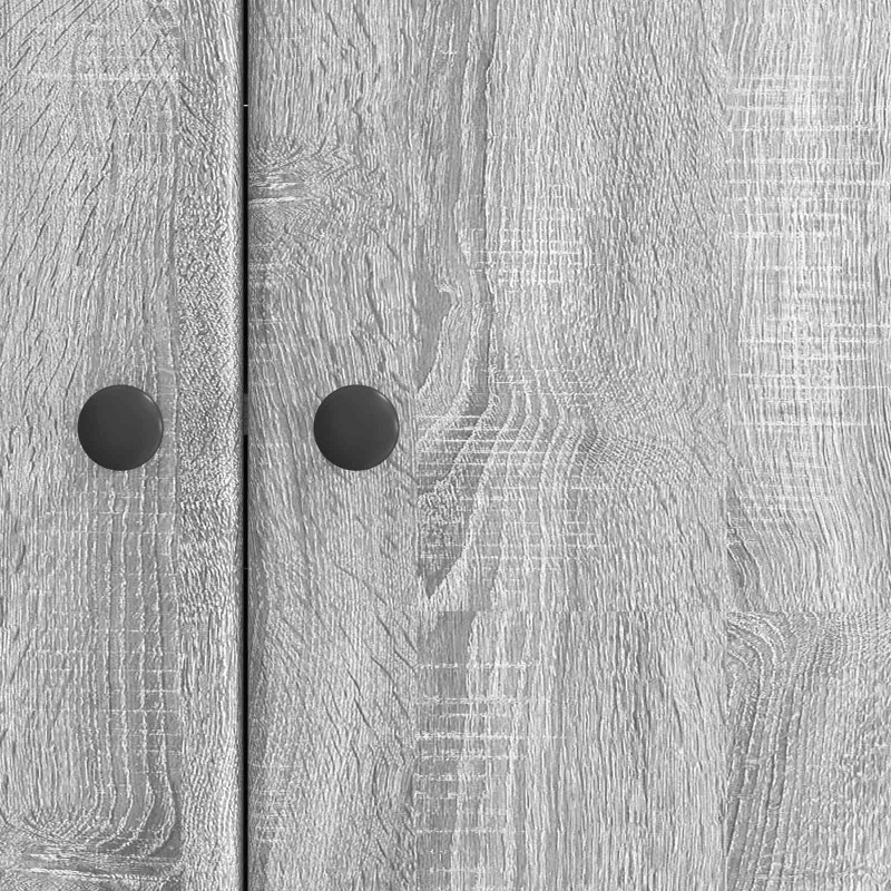 Bufet Szary Sonoma 89 x 34,5 x 80 cm Drewno inżynieryjne