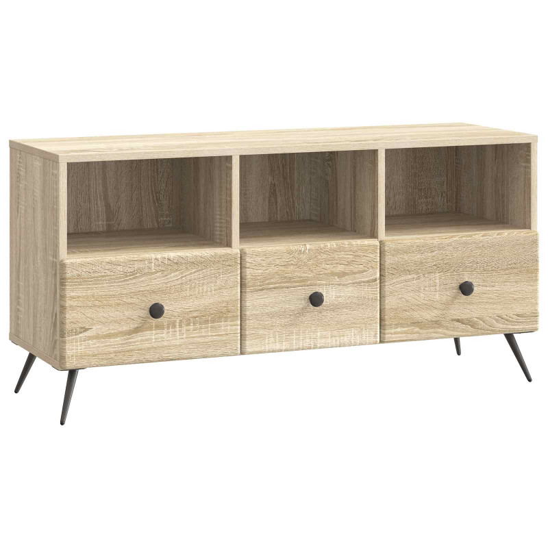 Szafka pod telewizor z szufladą dąb Sonoma 102 x 34,5 x 50 cm