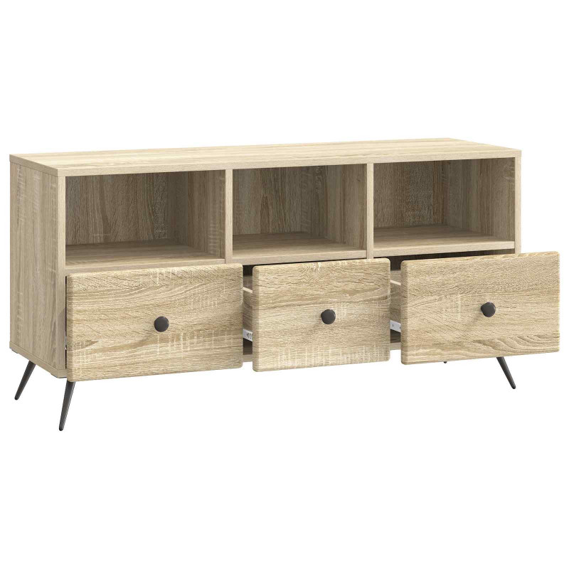 Szafka pod telewizor z szufladą dąb Sonoma 102 x 34,5 x 50 cm