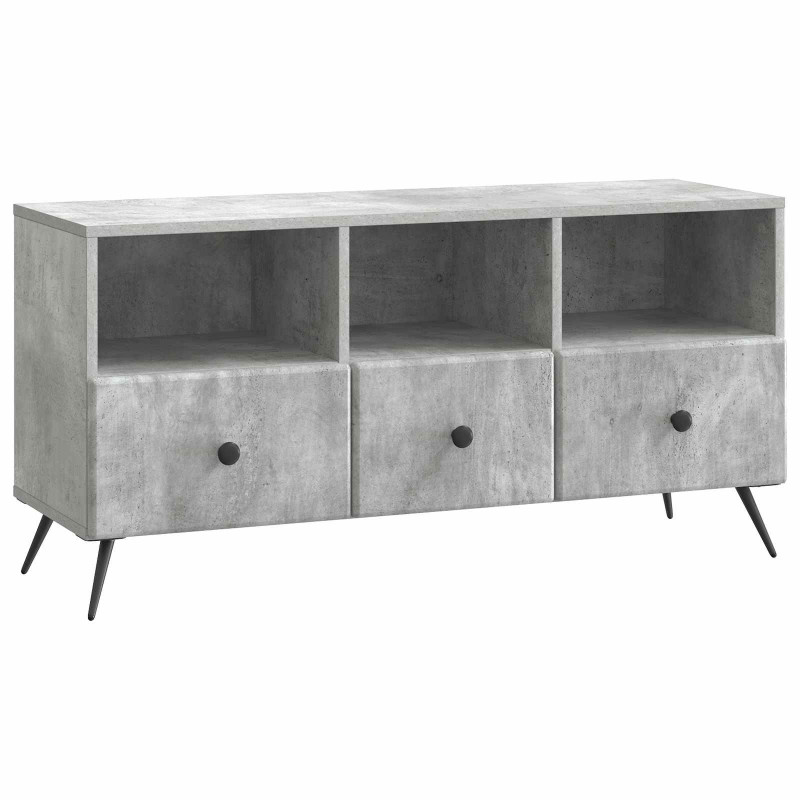 Szafka pod telewizor Betonowy szary 102 x 34,5 x 50 cm