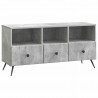 Szafka pod telewizor Betonowy szary 102 x 34,5 x 50 cm