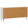 Szafka pod telewizor Biały wysoki połysk 102 x 34,5 x 50 cm
