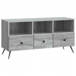 Szafka pod telewizor z szufladą Szary Sonoma 102 x 34,5 x 50 cm