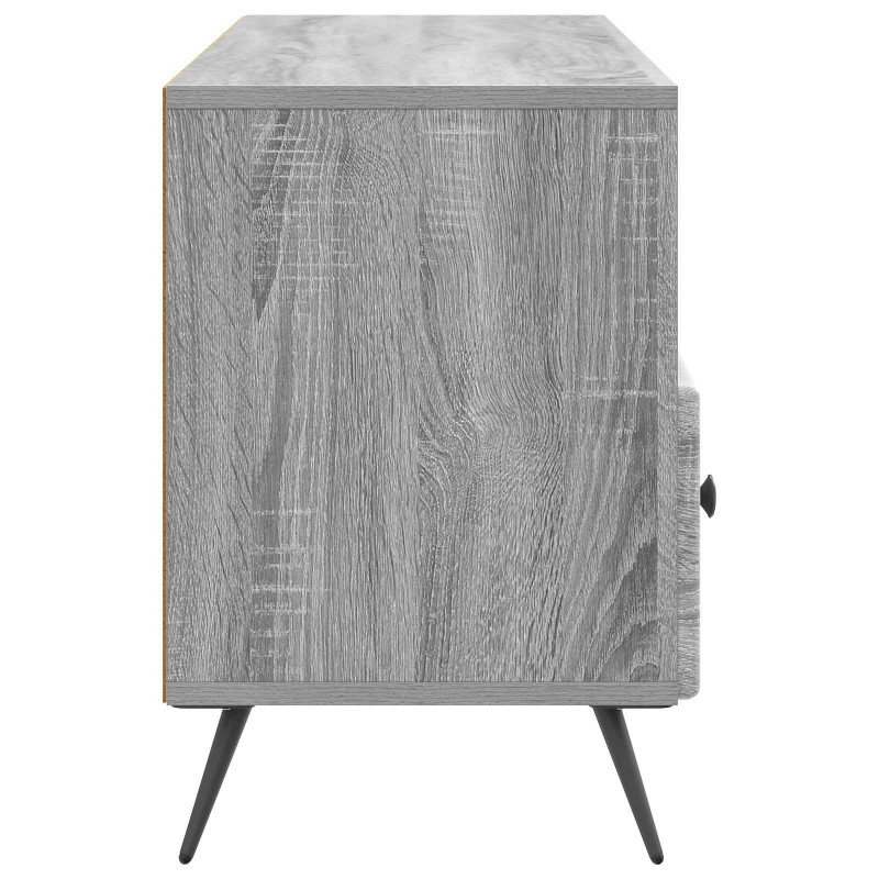 Szafka pod telewizor z szufladą Szary Sonoma 102 x 34,5 x 50 cm