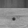 Szafka pod telewizor z szufladą Szary Sonoma 102 x 34,5 x 50 cm