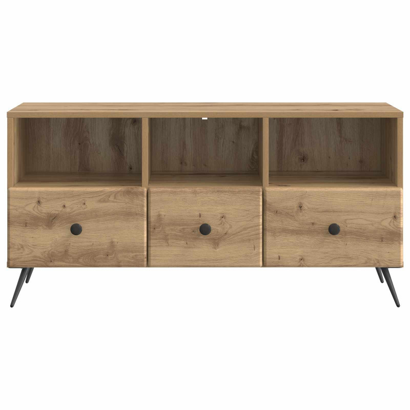Szafka pod telewizor z szufladą Dąb artisan 102 x 34,5 x 50 cm