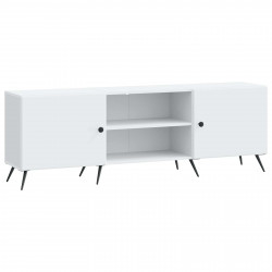 Szafka pod telewizor Biały 150 x 31 x 50 cm Drewno inżynieryjne
