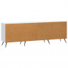 Szafka pod telewizor Biały 150 x 31 x 50 cm Drewno inżynieryjne
