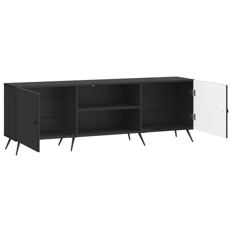 Szafka pod telewizor Czarny 150 x 31 x 50 cm
