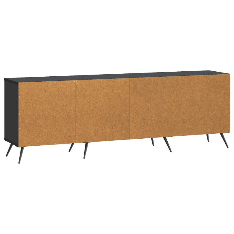 Szafka pod telewizor Czarny 150 x 31 x 50 cm