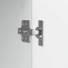 Szafka pod telewizor Biały wysoki połysk 150 x 31 x 50 cm