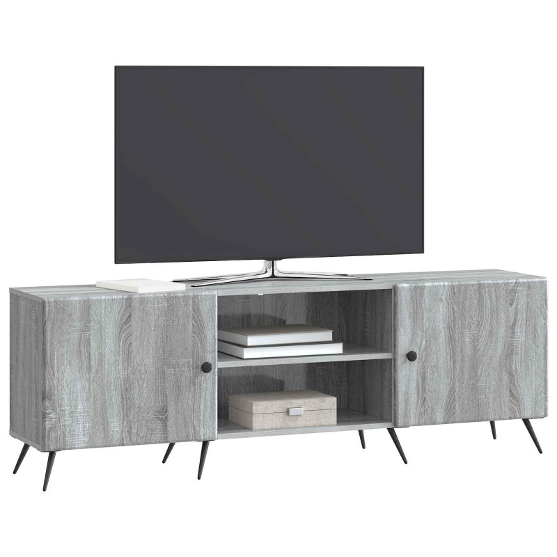 Szafka pod telewizor 150 x 31 x 50 cm Szary Sonoma