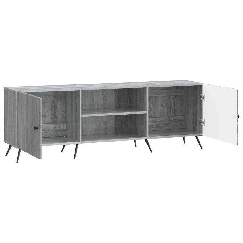 Szafka pod telewizor 150 x 31 x 50 cm Szary Sonoma