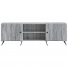 Szafka pod telewizor 150 x 31 x 50 cm Szary Sonoma