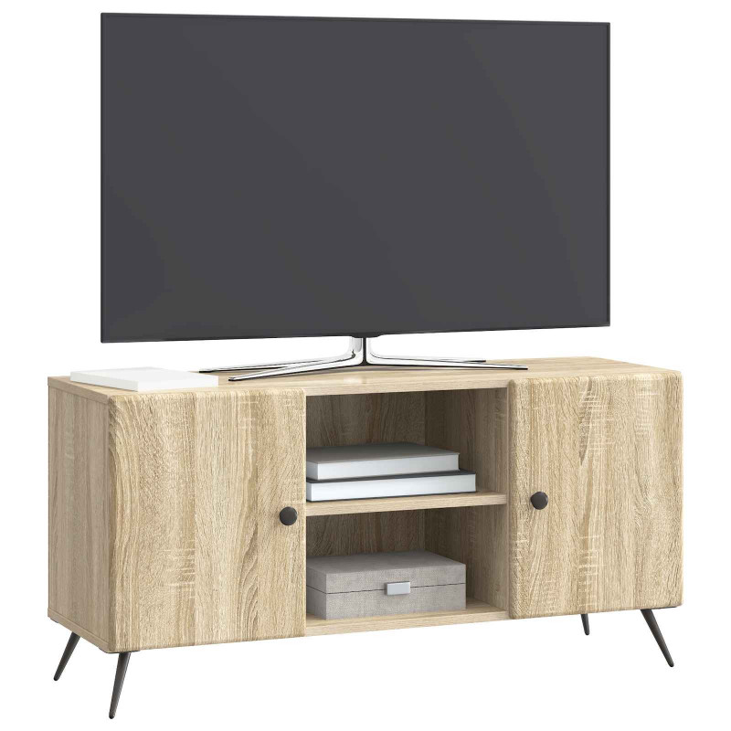 Szafka pod telewizor dąb Sonoma 102 x 34,5 x 50 cm