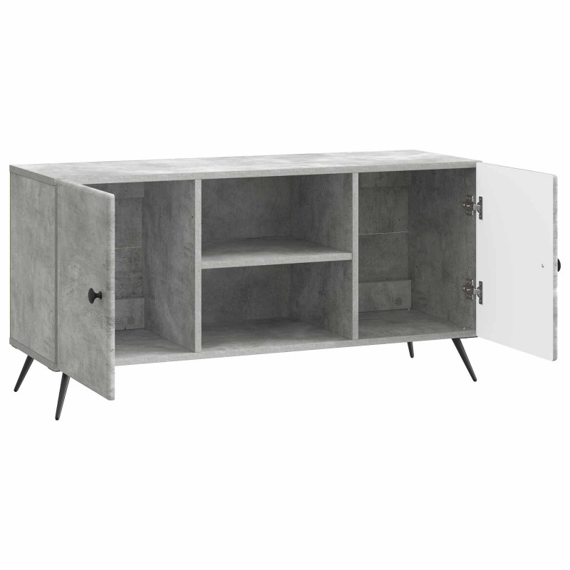Szafka pod telewizor Betonowy szary 102 x 34,5 x 50 cm