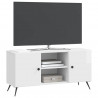Szafka pod telewizor Biały wysoki połysk 102 x 34,5 x 50 cm