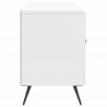 Szafka pod telewizor Biały wysoki połysk 102 x 34,5 x 50 cm