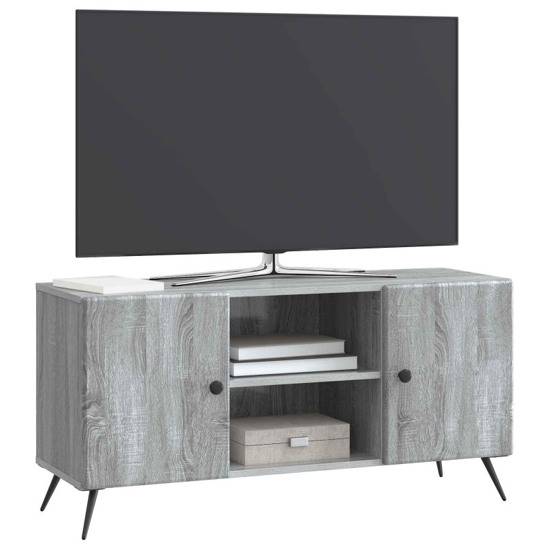 Szafka pod telewizor Szary Sonoma 102 x 34,5 x 50 cm