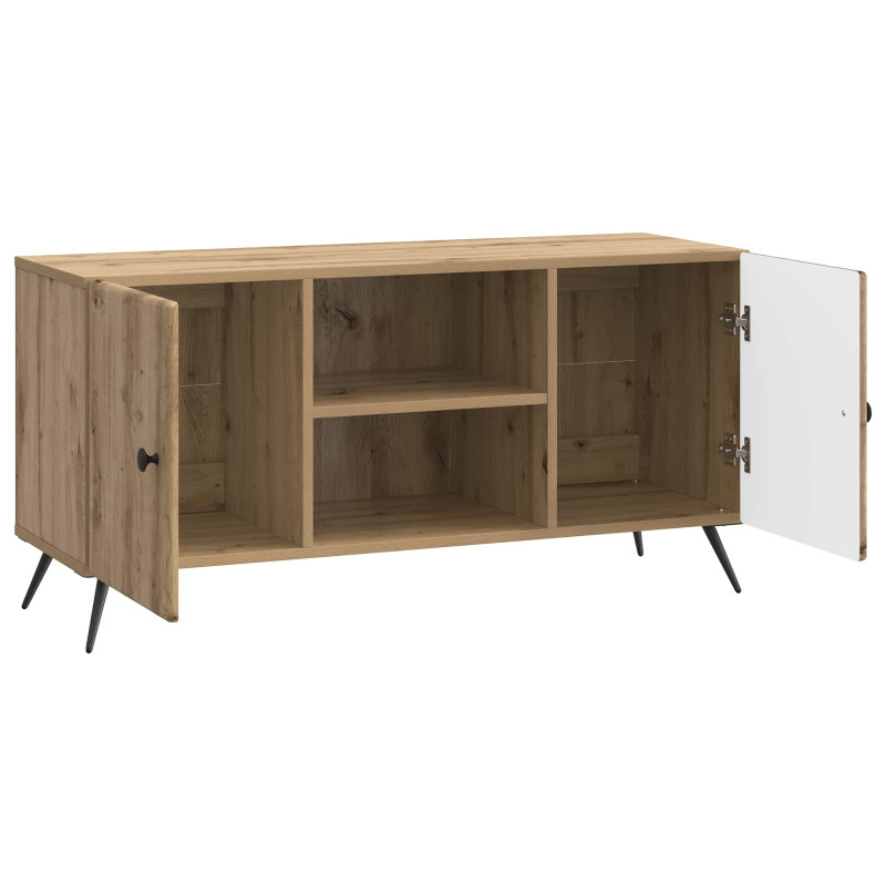 Szafka pod telewizor Dąb artisan 102 x 34,5 x 50 cm
