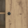 Szafka pod telewizor Dąb artisan 102 x 34,5 x 50 cm