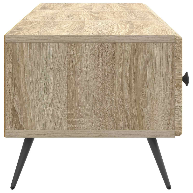 Szafka pod telewizor z szufladą dąb Sonoma 147 x 34,5 x 30 cm
