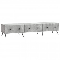 Szafka pod telewizor Betonowy szary 147 x 34,5 x 30 cm