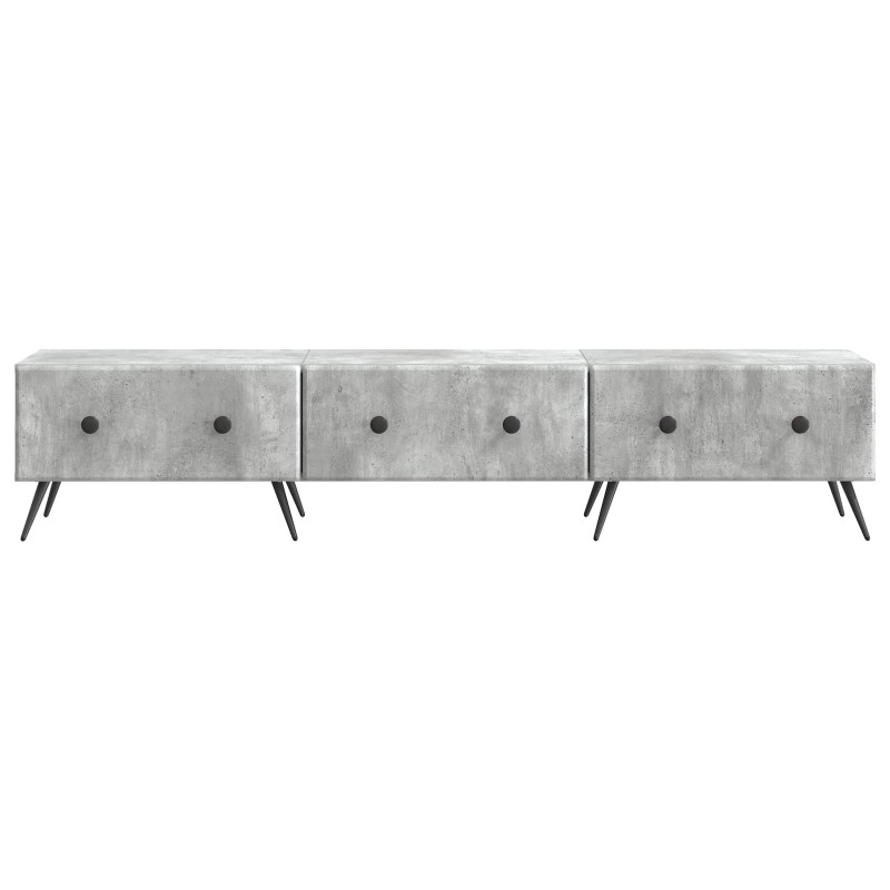 Szafka pod telewizor Betonowy szary 147 x 34,5 x 30 cm