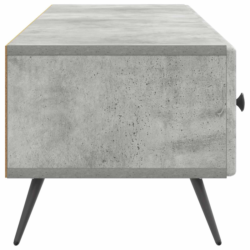 Szafka pod telewizor Betonowy szary 147 x 34,5 x 30 cm