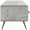 Szafka pod telewizor Betonowy szary 147 x 34,5 x 30 cm