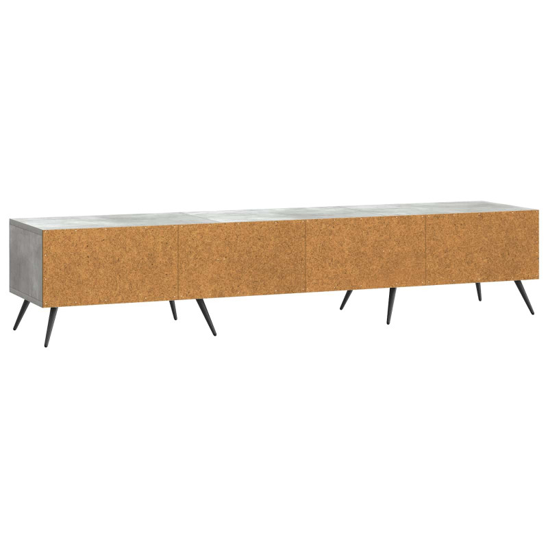 Szafka pod telewizor Betonowy szary 147 x 34,5 x 30 cm