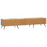 Szafka pod telewizor Betonowy szary 147 x 34,5 x 30 cm
