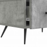 Szafka pod telewizor Betonowy szary 147 x 34,5 x 30 cm