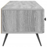 Szafka pod telewizor z szufladą Szary Sonoma 147 x 34,5 x 30 cm