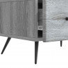 Szafka pod telewizor z szufladą Szary Sonoma 147 x 34,5 x 30 cm